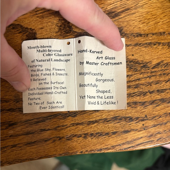 Mouth blown Art Glass by Master Craftsmen - Picture 5 of 6